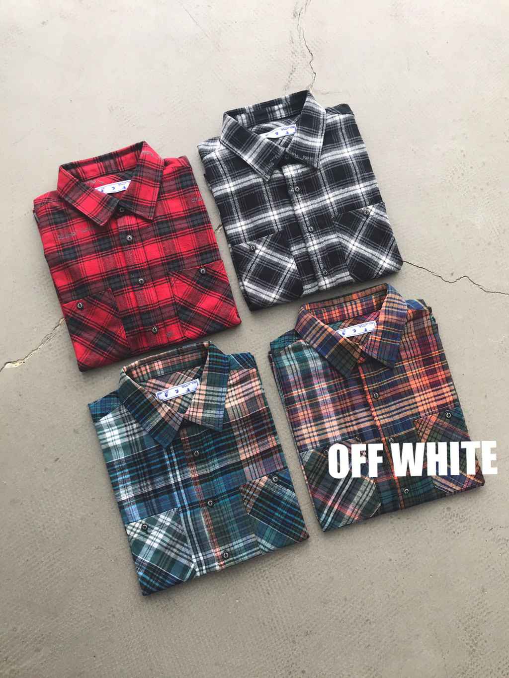 Off-White FLANNEL CHECK SHIRT 2020